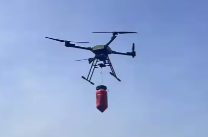 Drone Fire-extinguishing Bomb Throwing Equipment For DJI FlyCart 100