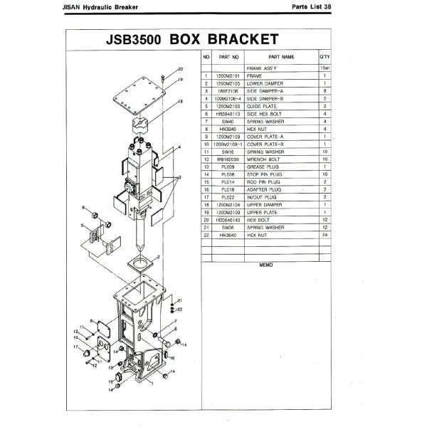 Заставленный замолчать тип гидравлическое приложение выключателя молотка Джек экскаватора выключателя утеса