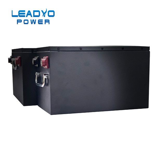 Блок батарей 12V 100ah цикла Lifepo4 батареи лития Bluetooth случая металла глубокий