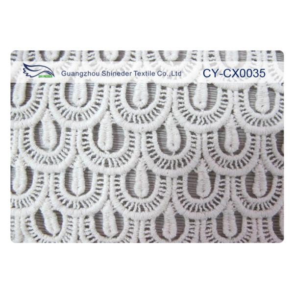 Eco-Friendly Embroidered Lace Fabric For Lingerie , Underwear CY-CX0035