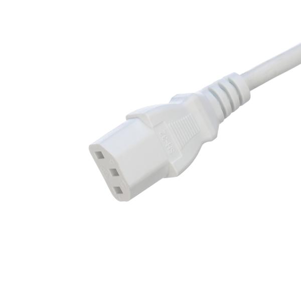 Home Appliances Power Cords Extension Cords VDE Standard Spring Cable with ICE C13 Socket and 10A Rated Current