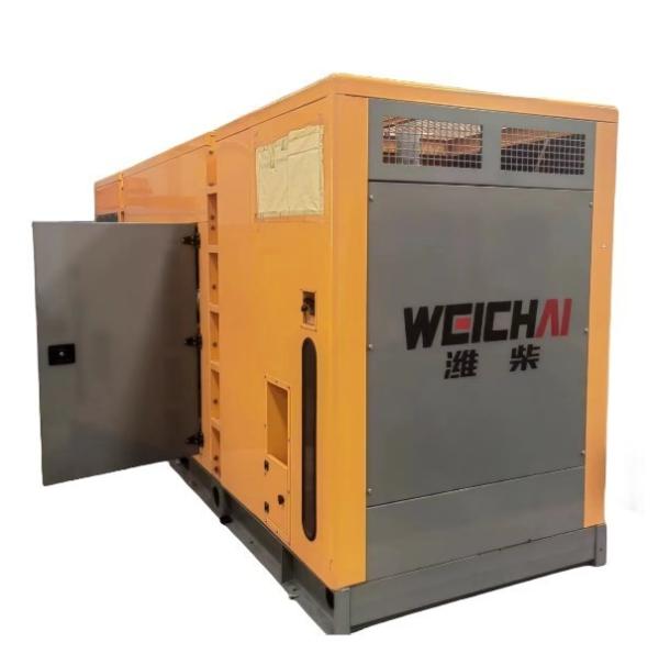 Economia de arranque remoto 200kw 300kw 500kw Gerador de série de gás natural de metanol Conjunto de gerador tipo caixa silenciosa aberta