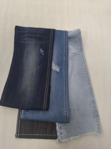 8.3oz No elastic Cotton Polyester DARK BLUE 180cm Denim fabric for wholesale Denim 12+12*16 JSD3104-1