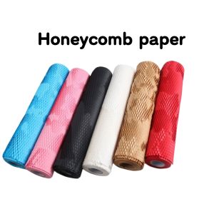 80gsm - 120gsm Honeycomb Paper Sheet 300m Expandable Cushioning For Fruit Produce