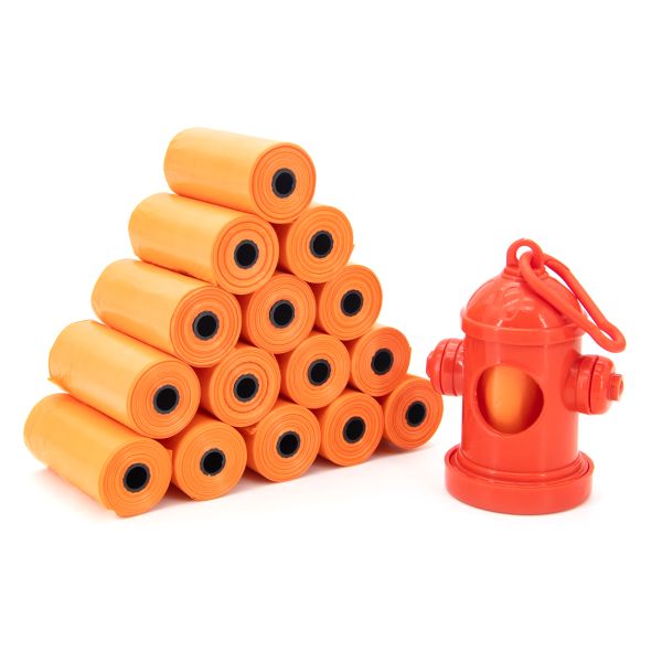 Leak Proof Dog Poop Bags 0.8 Mil Thick Heavy Duty Biodegradable Plastic Pet Waste Bags