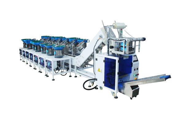 Great Equipment Plastic Film Bagging Machine Bolts Studs Nuts Counting Packing Packaging