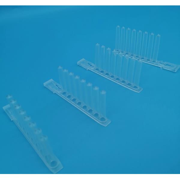 Pointed Bottom Deep Well PCR Plates 96 Well Transparent Magnetic Sleeve