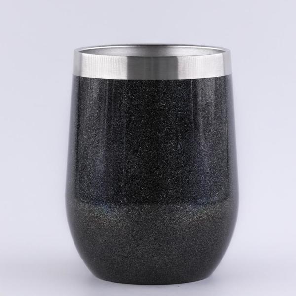 Multi Colors Stainless Steel Wine Glasses 10oz / 12oz For Outdoor Activities