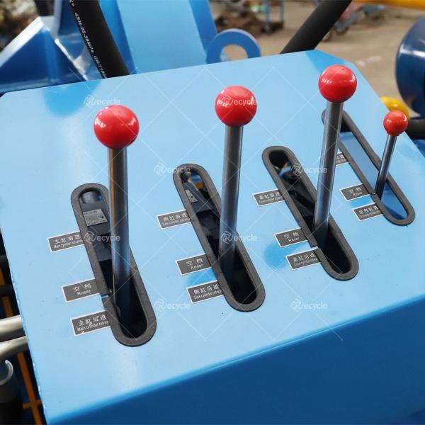 Desenho personalizado Máquina de empilhadeira hidráulica para compressor de alumínio de sucata de automóveis