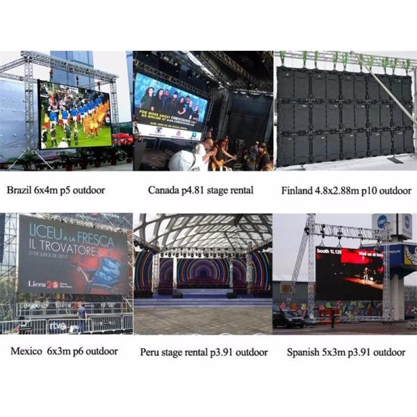 Affichage LED plein couleur extérieur HD P2-P5 Faible consommation d'énergie