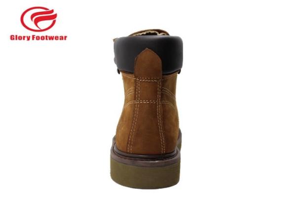 Lightweight Goodyear Welt Safety Shoes With EVA Outsole Anti-Smashing Mens