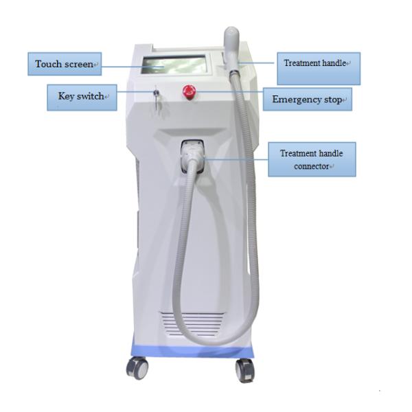 NUBWAY 1800W High Power Permanent Hair Removal Laser Diode Laser Depilation Machine
