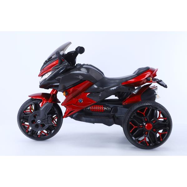 Enlarged Seat Ride On Car with Subwoofer Music Lighting Electric Kids 12V Motorcycle