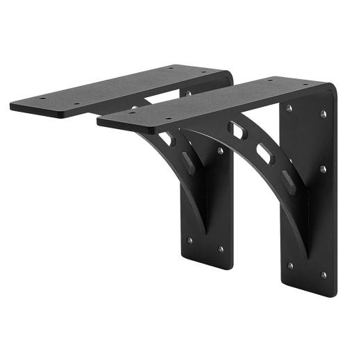 15x24inch Heavy Duty Alloy Metal Fireplace Mantel Brackets Countertop Support Brackets