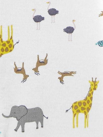 100% Cotton Bamboo Zipper Onesie Short Sleeve Romper For Baby