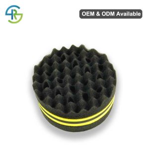 Eco Friendly Round Men Hair Sponge OEM Curling Sponge For Short Hair