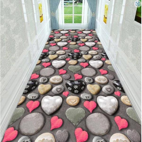 3D Cut-To-Fit Commercial Floor Mat Entry Hallway Aisle Stair Carpet