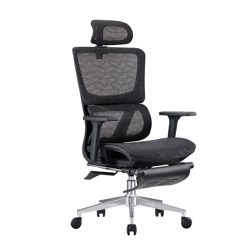 Mesh Office Chair Ergonomic Breathable Mesh Back Adjustable Height Swivel Base With 3D Adjustable Armrests For Office