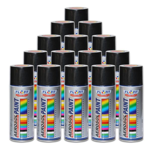 Black Silicone Resin Non Toxic Spray Paint Low Chemical Odor 300 ℃ High Temp