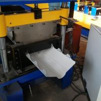 Perfuração de perfuração hidráulica 10m/Min de Ridge Cap Roll Forming Machine