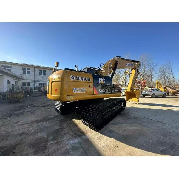 Yellow Original Japan Used CAT Excavator 320D2 Caterpillar Crawler Excavator