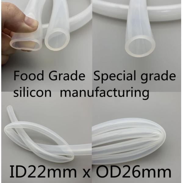 25mm Silicone Rubber Tube  Food Grade Drink Soft Flexible Rubber Tubing 60shore
