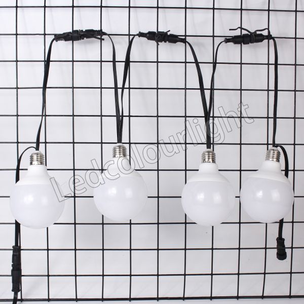 150mm DMX RGB Pixel Bulb Light Stage Nightclub Ceiling Hanging Pixel Light Bulb