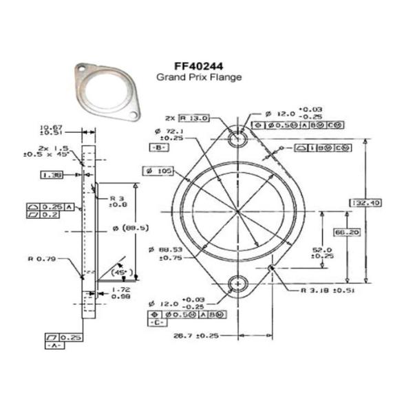 Light Weight Titanium Precision Parts 2.5
