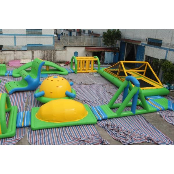 Фабрика Гигантский 0,9 мм ПВХ Надувный аквапарк Плавающее море или озеро Надувный аквапарк