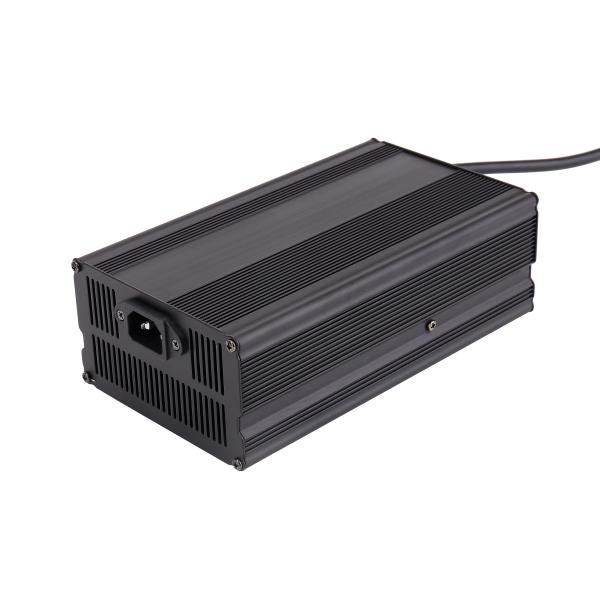 54.6V Smart Lithium Battery Charger with Aluminum Shell for LiFePO4 and Lead Acid Batteries