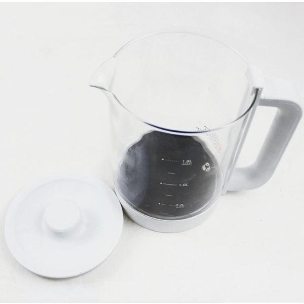 Electric Glass Cordless Hot Water Kettle Coffee Tea Graphene Heating Plate