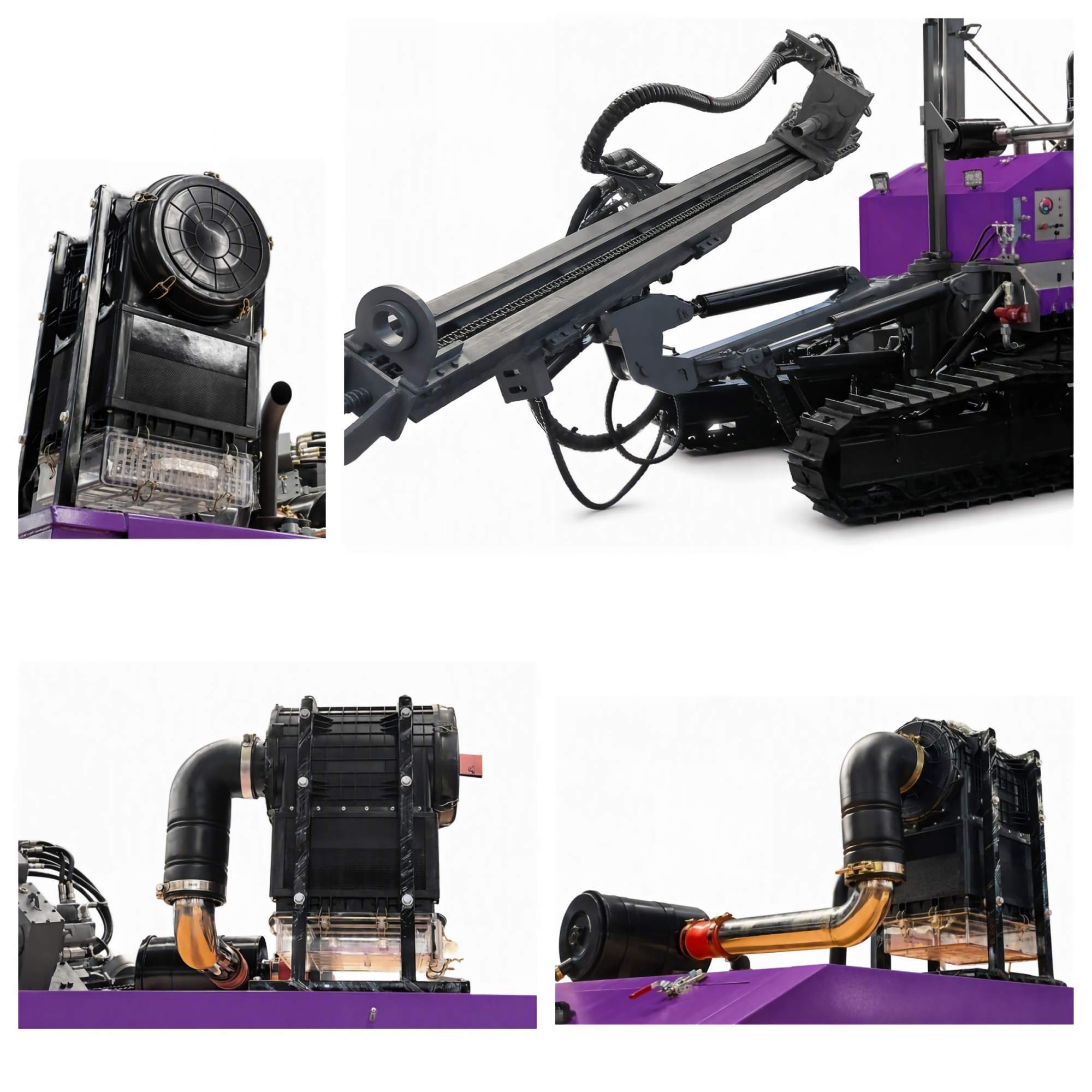 Split Type DTH Drilling Rig Mining Project 30m Depth Borehole Drilling Rig Crawler Drilling Machine for Sale