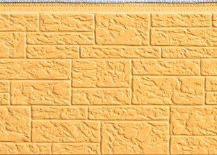 Metal siding panel