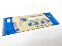 Finition brillante Polyester Membrane de fenêtre transparente Commutateurs clavier Pour la machine CNC