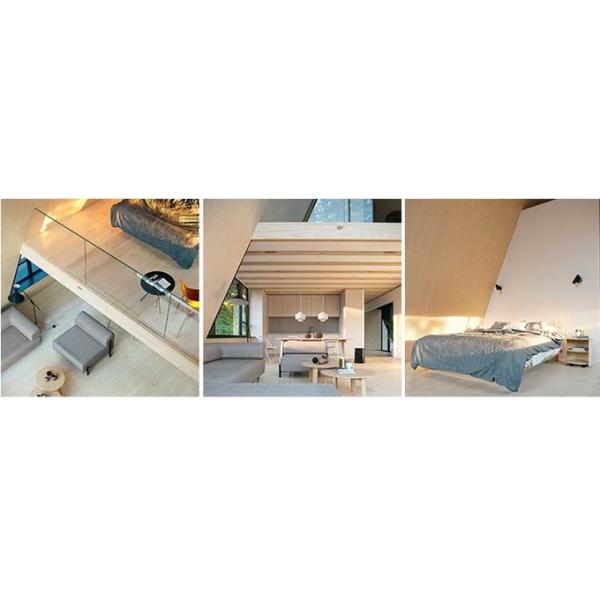 Космос Prefab света блока гостиницы стальной дома набор крошечных домов рамки портативные