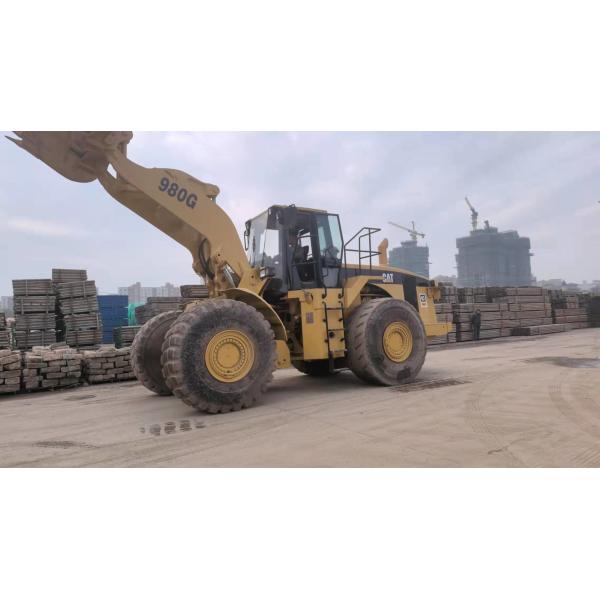 chargeur d'occasion 980g Chargeur de chat Caterpillar 980g Chargeur à roues Japon