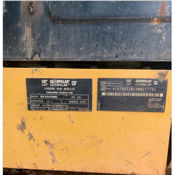 Движущийся экскаватор 20 т. Использованный экскаватор Caterpillar 320d 336D Гидравлический