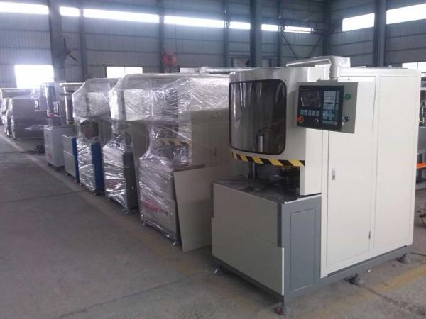 Vinyl / UPVC Window Machine For Profile Welding Seam Cleaning 380V 50Hz