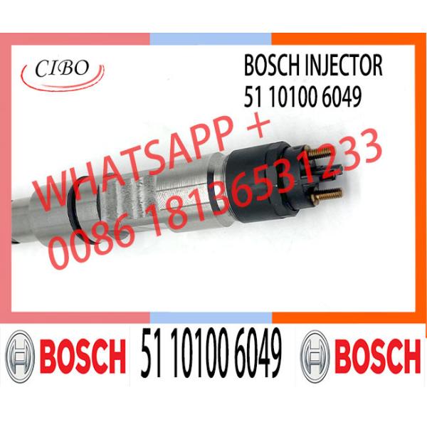 High Quality China Made New 0445120044 1kd diesel fuel injector 0 445 120 044 for OE 51 10100 6049 D 2876 LF12 Diesel En