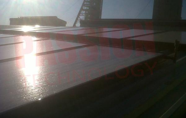 Aluminum Alloy Copper Pipe Material Flat Panel Solar Collectors Solar Geysers