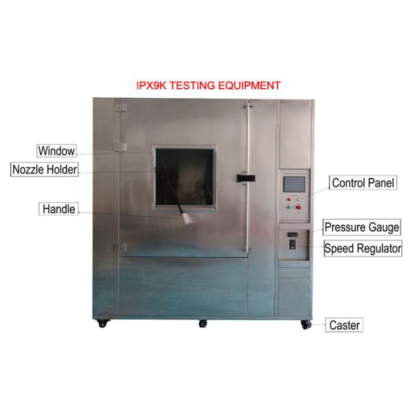 El IP cifra la cámara impermeable de la prueba de la lluvia de IPX2 IPX3 IPX4 para IEC eléctrico 60529 de los productos