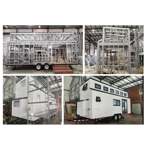 AS/NZS Роскошный крошечный дом на колесах с кухней и ванной 19L'X10W' портативный дом