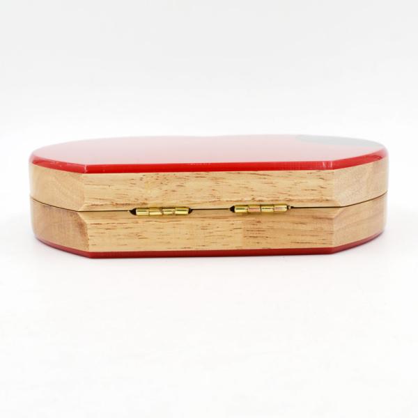 Fashion Apple Shape Evening Clutch Bags Red Everyday Clutch Purse For Party