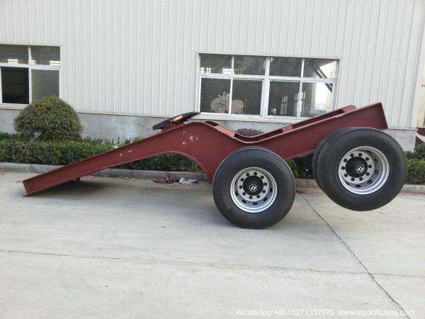 Gooseneck Lowbed Trailer Dolly for Heavy Duty Heavy Machine Lowbed Semi Trailer 80 ton  100Ton WhatsApp:8615271357675