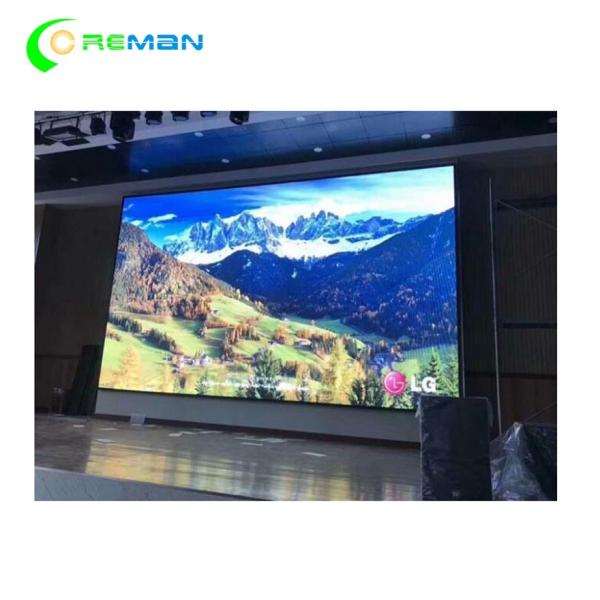 HD P4 P5 Indoor LED Video Curtain Rental High Refresh Rate Super Thin SGS