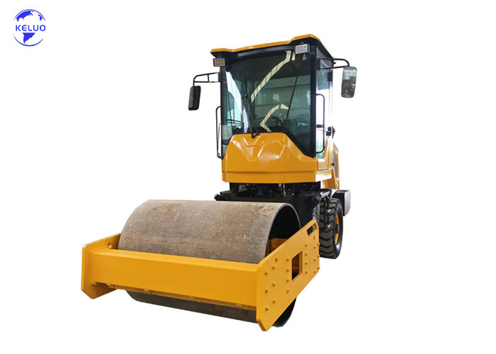 OEM 4T Vibration Roller Single Drum Diesel Small Road Roller With EPA