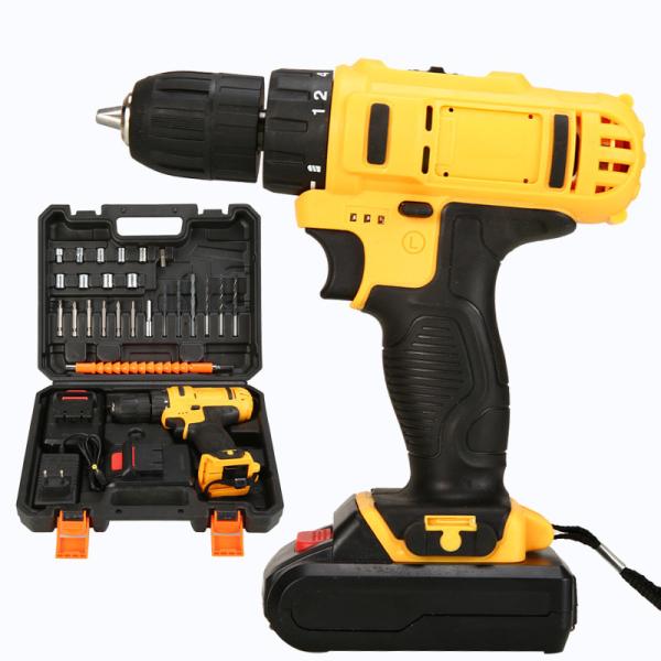 36 V Borracha motor bateria operada brocas chave de fenda eléctrica para concreto