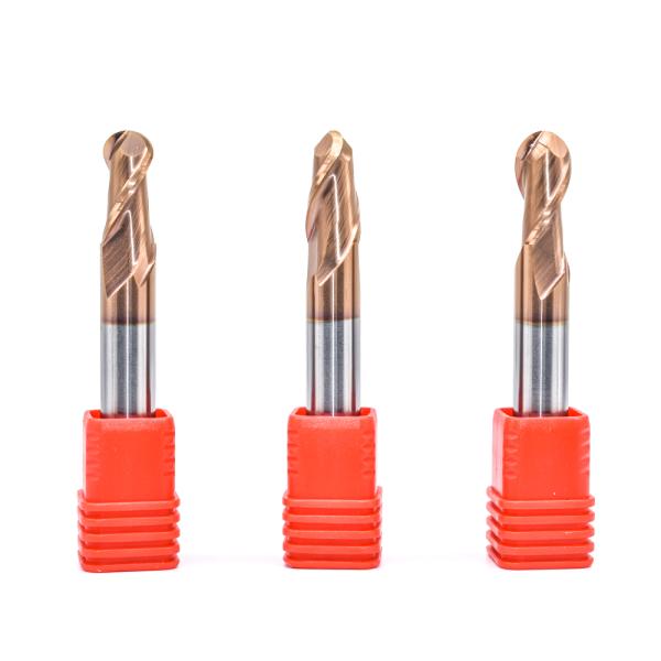 Long Tungsten Solid Carbide Ball Nose End Mill Cnc Round Spherical Milling Cutter Cutting Tools