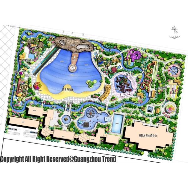 China tai'antheme theme adult amusement house hotspring water theme park resort equipment slides rides projects design p