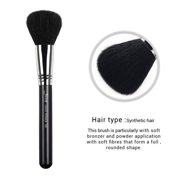 Jessup Rounded Head Large Powder Brush Oversized Synthetic Makeup Brushes